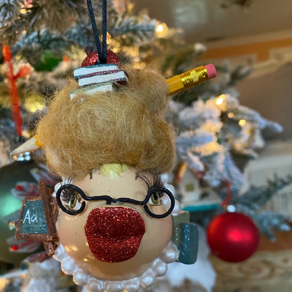 Katherine’s Collection Teacher Fish Ornament